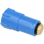 Bouchon test - Manchette 1/2''M O-ring  laiton - bleu