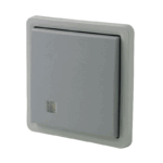Bouton-poussoir simple NO/NF à voyant  Hydro gris Niko 700-30000