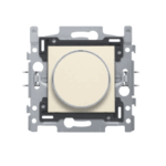 Bouton-poussoir vierge 1xNO avec LED ambre Original crème Niko 100-64000