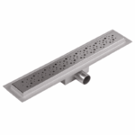 Caniveau de Douche en Acier Inoxydable Gouttes