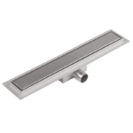 Caniveau de Douche Italienne en Acier Inoxydable lisse L30 cm