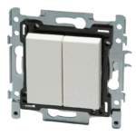 Interrupteur double va-et-vient Original blanc Niko 101-62600