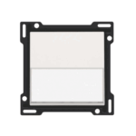 Manette simple + porte-étiquette Original blanc Niko 101-60905