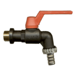 Robinet double service en nylon 1/2''