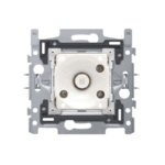 Socle bouton-poussoir NO avec LED ambre Niko 170-04000
