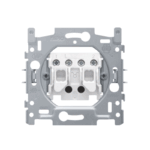 Socle interrupteur double allumages bornes à vis Niko 170-01500