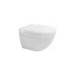 Wc suspendu Duravit compact starck 3 fixations cachees blanc